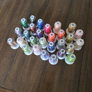 Embroidery Thread Lot Of 28 New